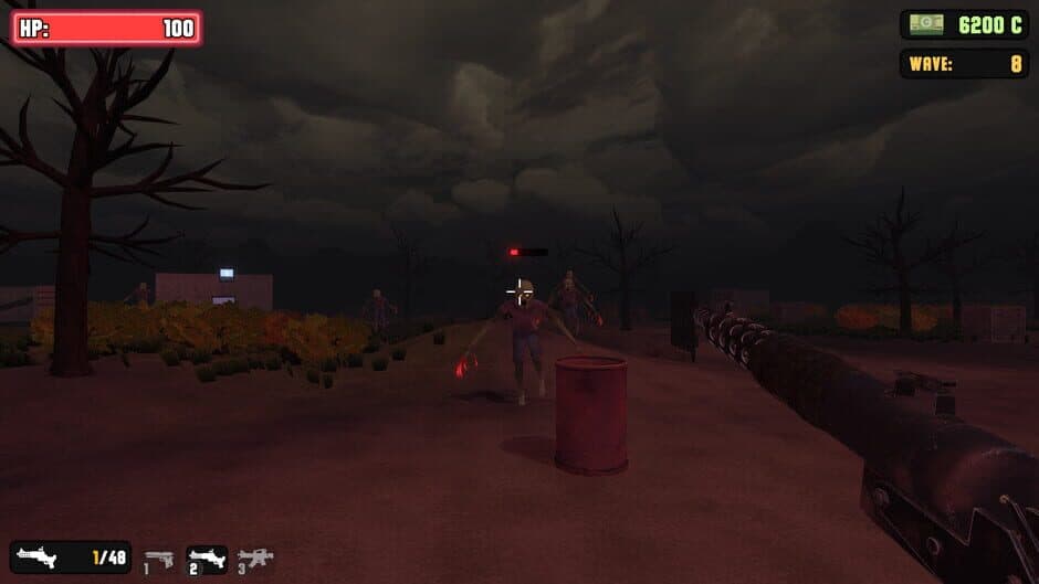 Скриншот 2 из Last Night in Zombie Village