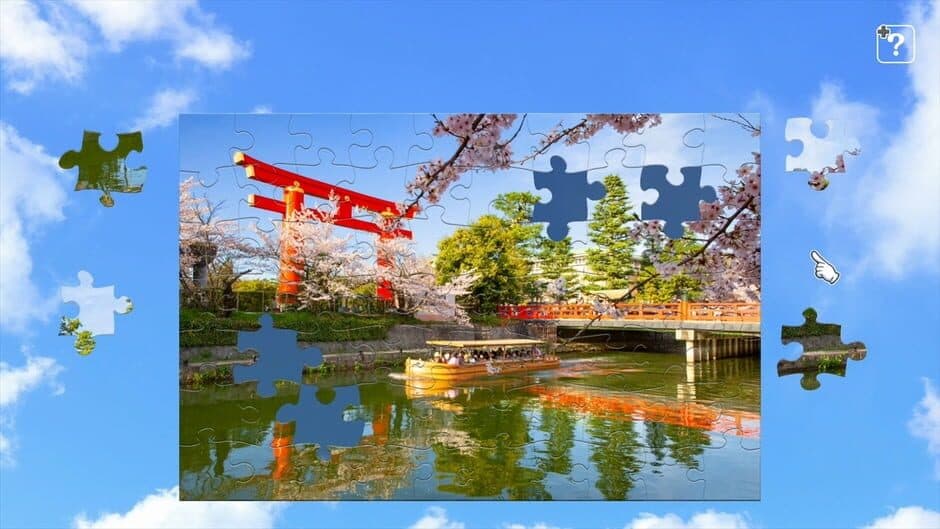 Скриншот 2 из Jigsaw Masterpieces: Kyoto - Most Beautiful Places in Japan