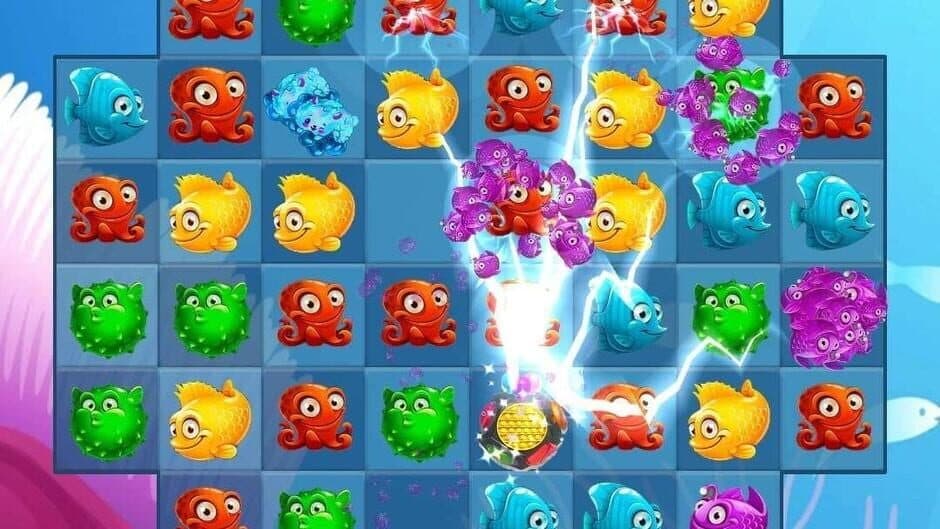 Скриншот 4 из Aquarium Match3 Mania