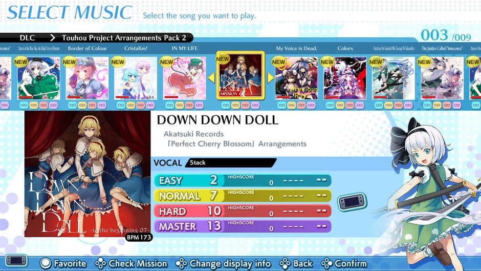 Скриншот 3 из Groove Coaster: Wai Wai Party!!!! - Touhou Project Arrangements Pack 2