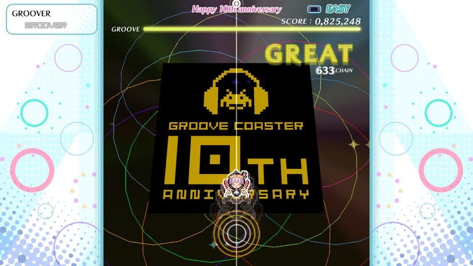 Скриншот 2 из Groove Coaster: Wai Wai Party!!!! - Original Pack 4: 10th Anniversary