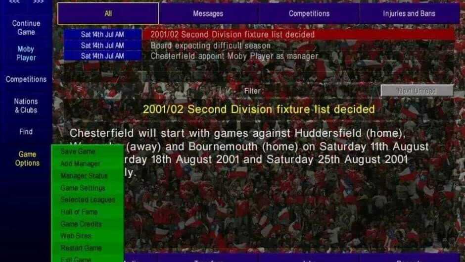 Скриншот 3 из Championship Manager: Season 01/02