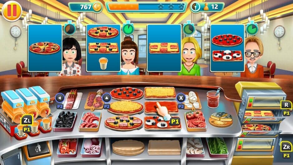 Скриншот 4 из Pizza Bar Tycoon: Multiplayer Mode