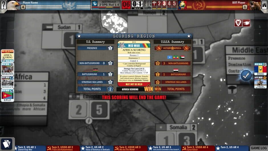 Скриншот 3 из Twilight Struggle: Red Sea