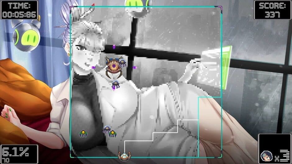 Скриншот 1 из Waifu Space Conquest
