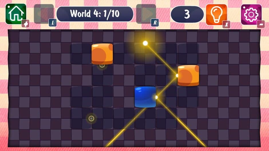 Скриншот 2 из Laser Brain Puzzle: Classic Logic Arcade