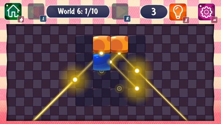 Скриншот 3 из Laser Brain Puzzle: Classic Logic Arcade
