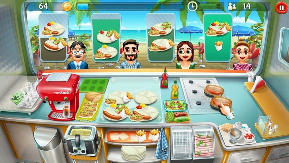 Скриншот 2 из Moto Rush GT + Food Truck Tycoon