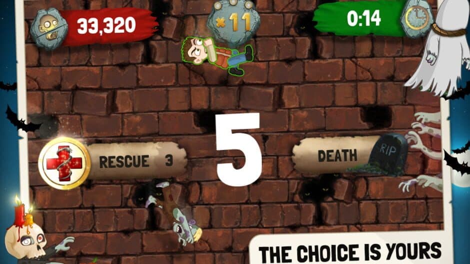 Скриншот 5 из Zombie Swipeout