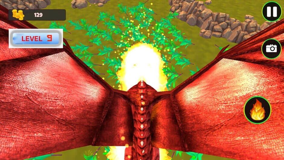 Скриншот 8 из Fly Fly Dragon!