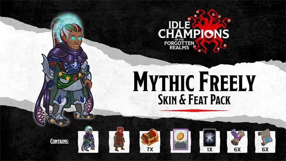 Скриншот 1 из Idle Champions: Mythic Freely Skin & Feat Pack