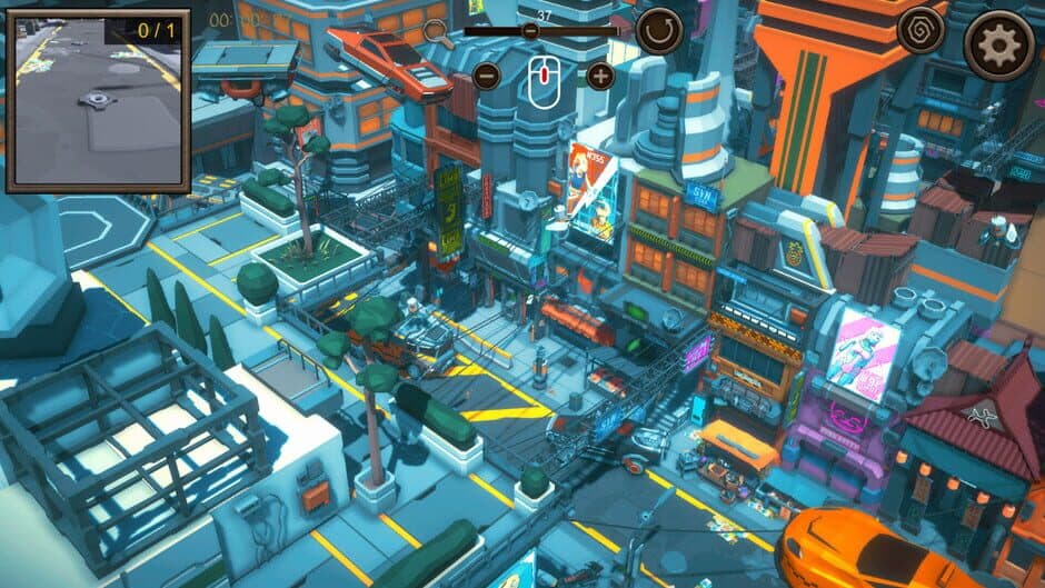 Скриншот 4 из Hidden SciFi City Top-Down 3D