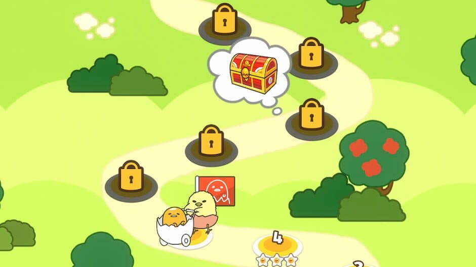 Скриншот 2 из Gudetama Tap! Puzzle