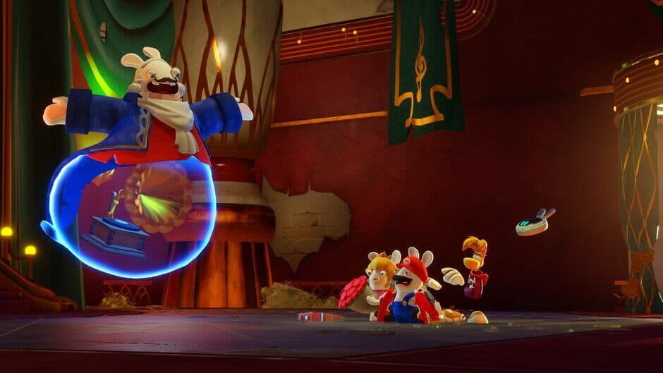 Скриншот 1 из Mario + Rabbids Sparks of Hope: Rayman in the Phantom Show