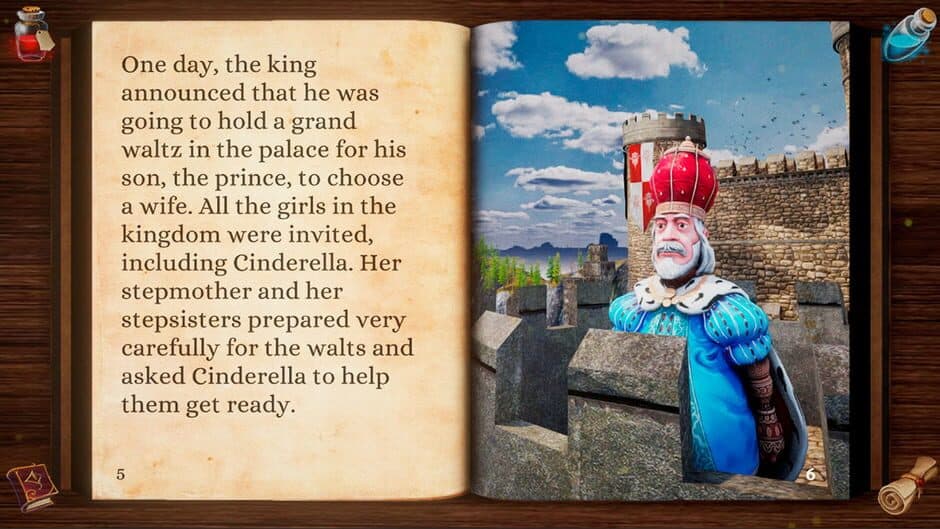 Скриншот 4 из Cinderella: Interactive Book