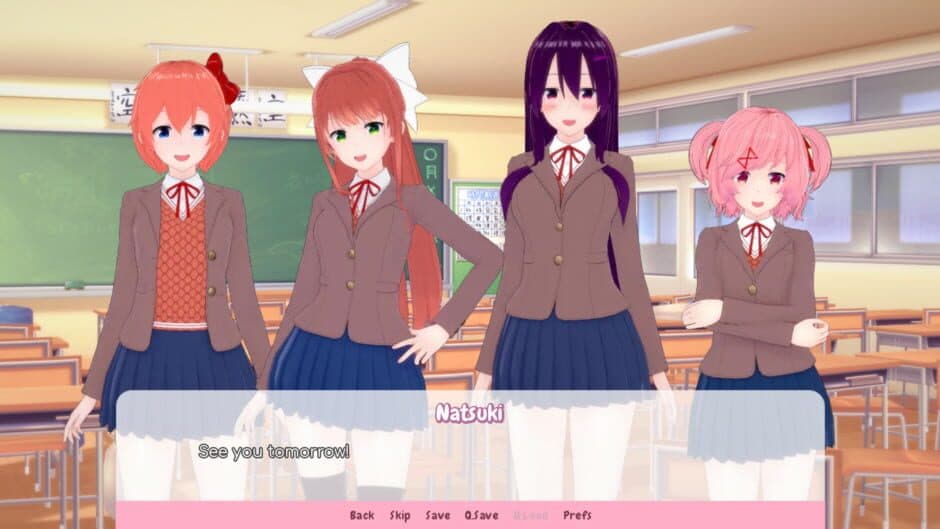 Скриншот 1 из Hentai Literature Club