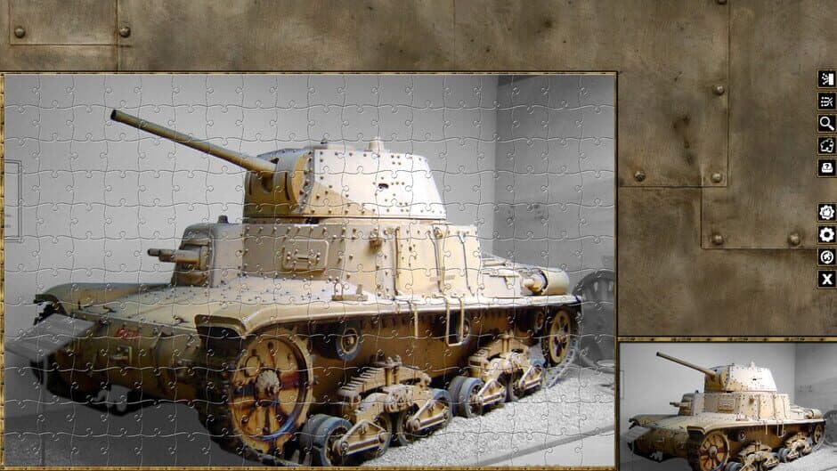 Скриншот 2 из Pixel Puzzles WW2 Jigsaw: Italian Tanks