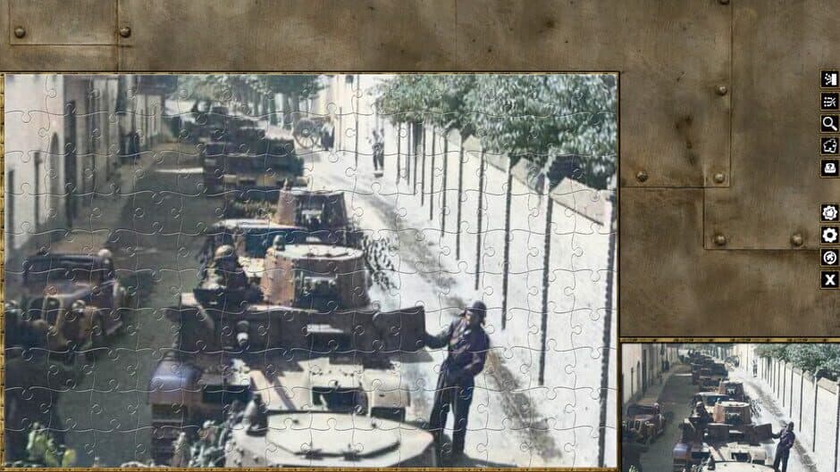 Скриншот 6 из Pixel Puzzles WW2 Jigsaw: Italian Tanks
