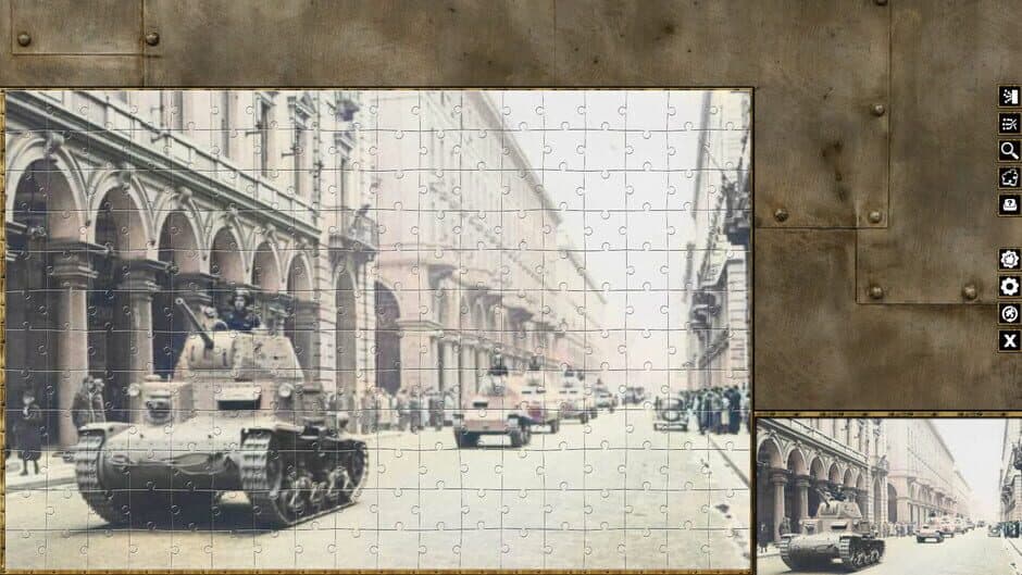 Скриншот 7 из Pixel Puzzles WW2 Jigsaw: Italian Tanks