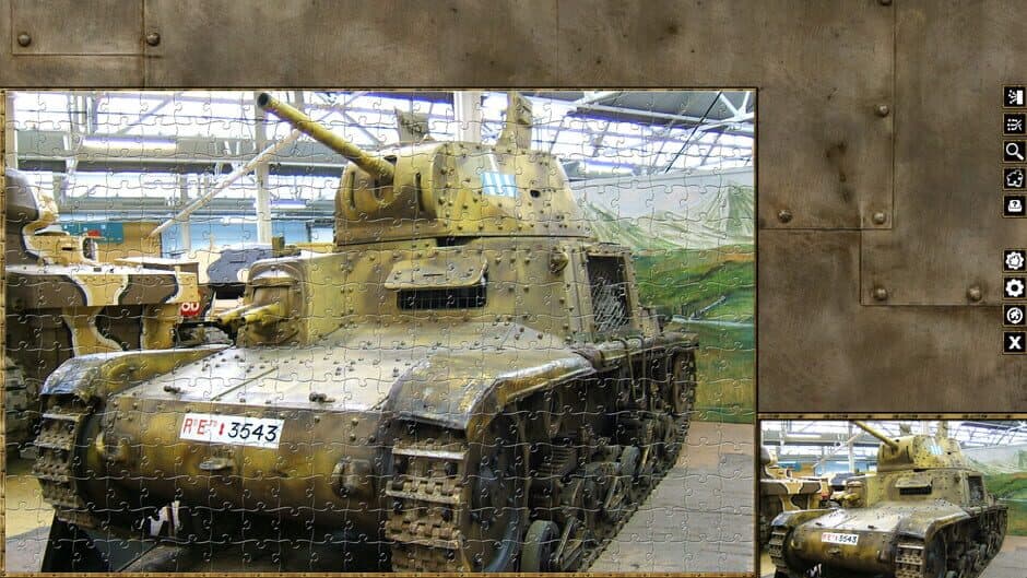 Скриншот 9 из Pixel Puzzles WW2 Jigsaw: Italian Tanks