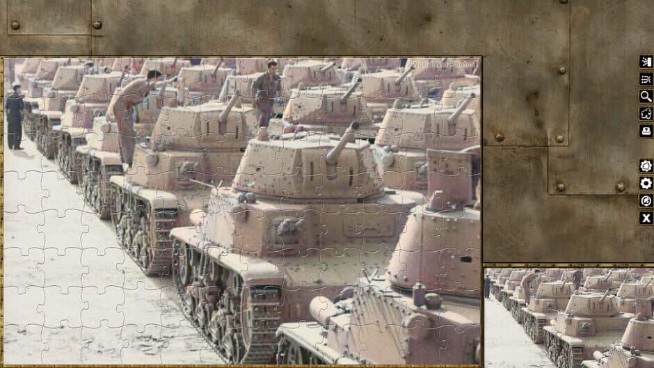 Скриншот 11 из Pixel Puzzles WW2 Jigsaw: Italian Tanks