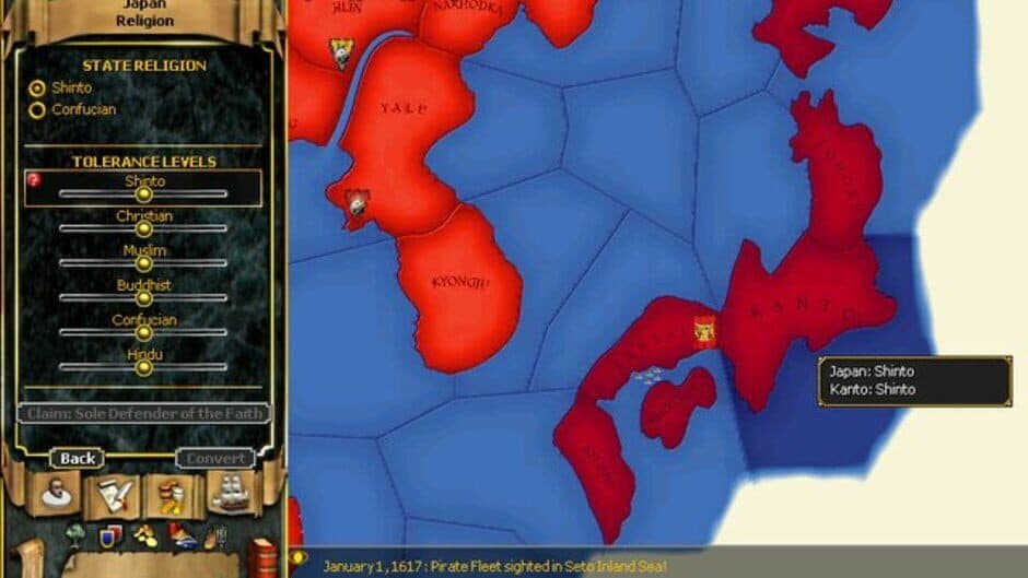 Скриншот 2 из Europa Universalis II: Asia Chapters
