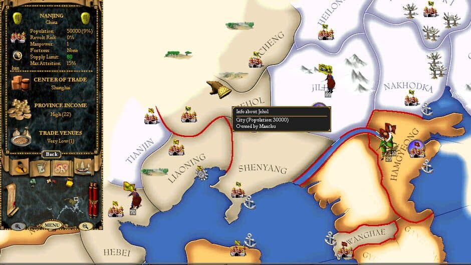 Скриншот 1 из Europa Universalis II: Asia Chapters