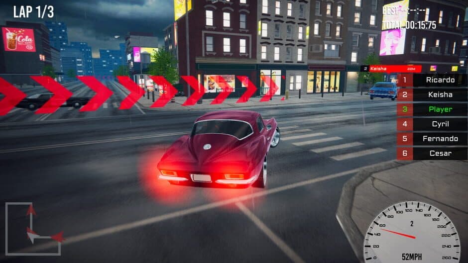 Скриншот 4 из Sunset Racer