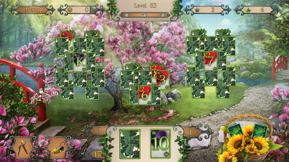 Скриншот 7 из Flowers Garden Solitaire