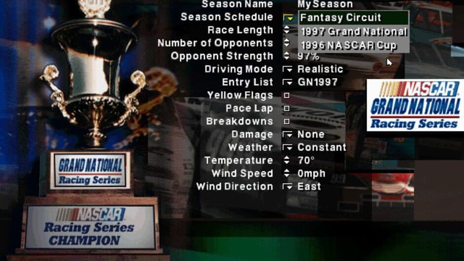 Скриншот 4 из NASCAR Grand National Series: Expansion Pack