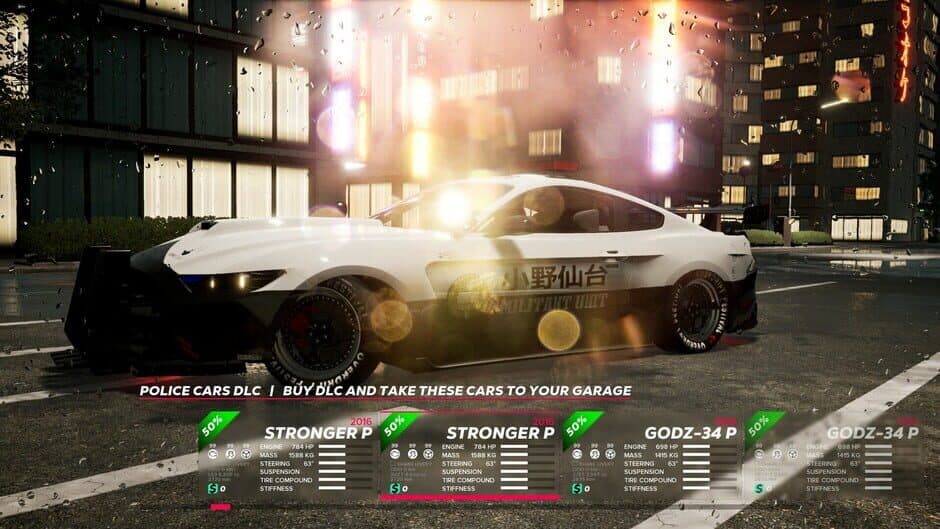 Скриншот 4 из OverDrift Festival: Police Cars Pack