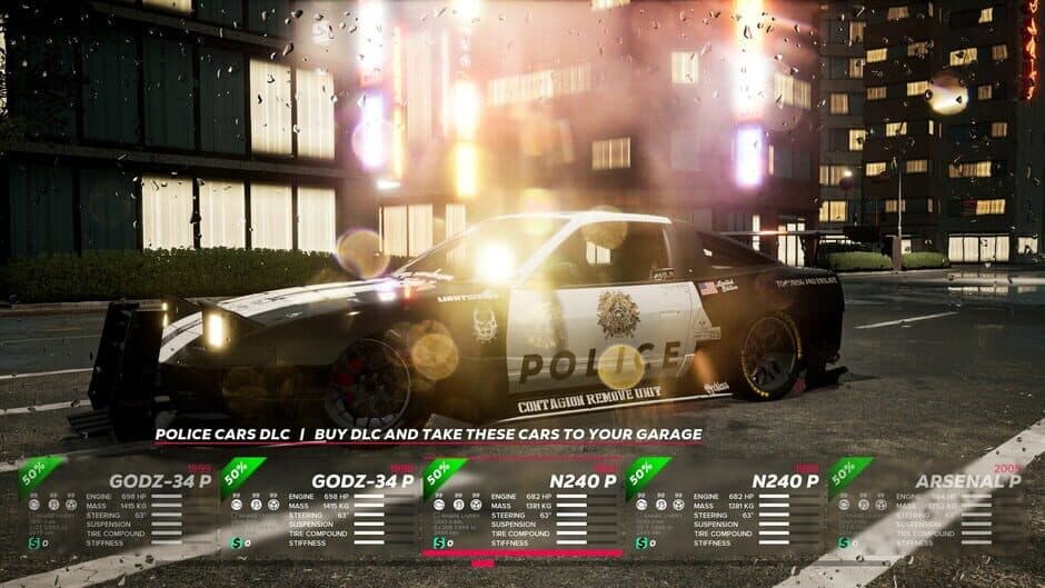 Скриншот 7 из OverDrift Festival: Police Cars Pack