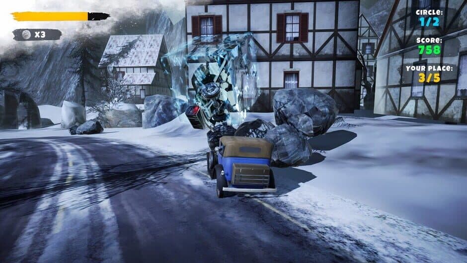 Скриншот 6 из Car Racing Ice: Classic
