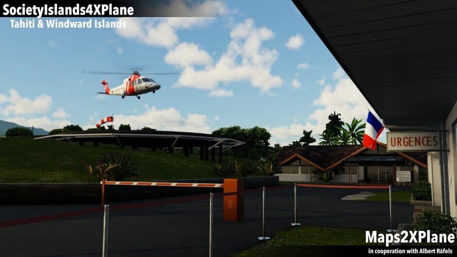 Скриншот 6 из X-Plane 11: Aerosoft - Society Islands XP: Tahiti & Windward Islands