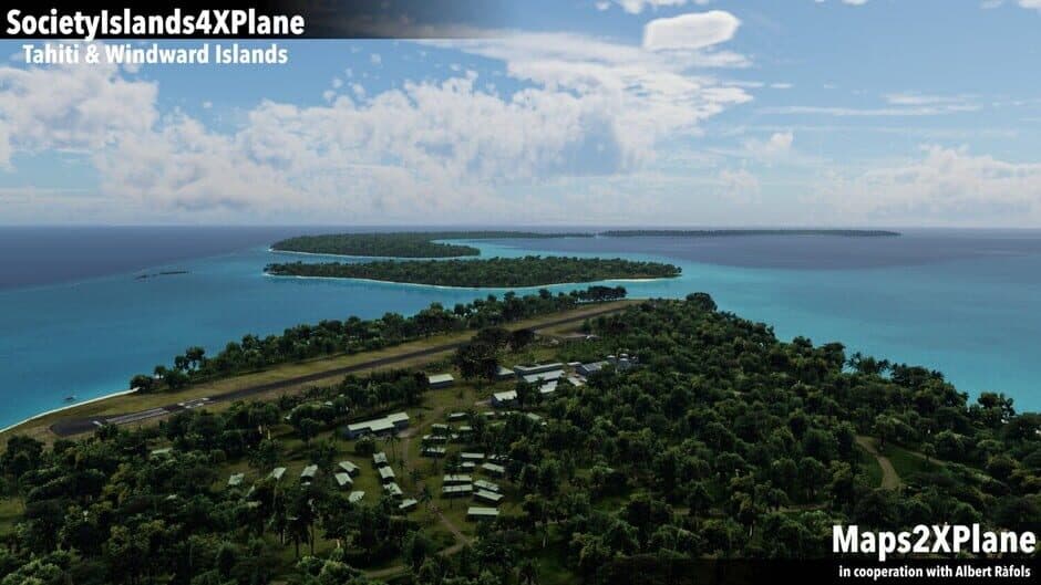 Скриншот 8 из X-Plane 11: Aerosoft - Society Islands XP: Tahiti & Windward Islands