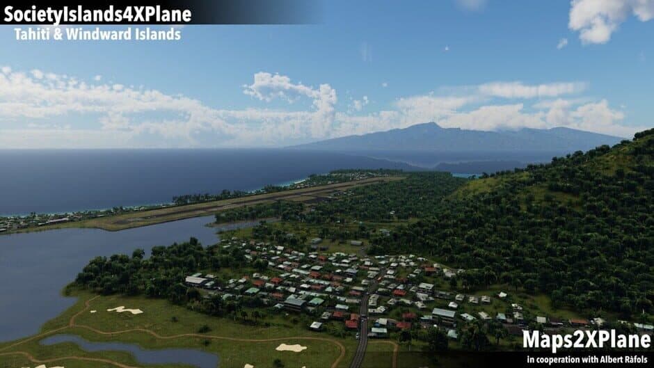 Скриншот 11 из X-Plane 11: Aerosoft - Society Islands XP: Tahiti & Windward Islands