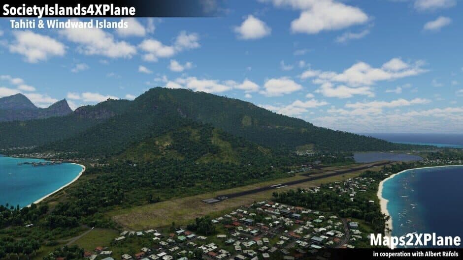 Скриншот 12 из X-Plane 11: Aerosoft - Society Islands XP: Tahiti & Windward Islands