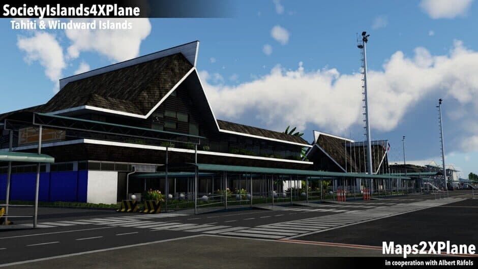 Скриншот 1 из X-Plane 11: Aerosoft - Society Islands XP: Tahiti & Windward Islands
