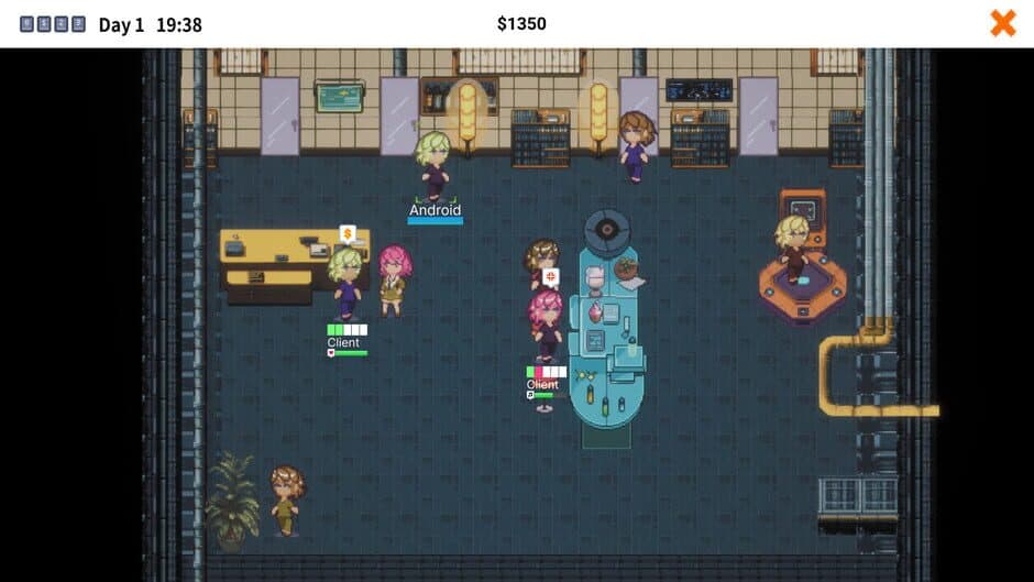 Скриншот 1 из Synthetica: Cyber Club Manager