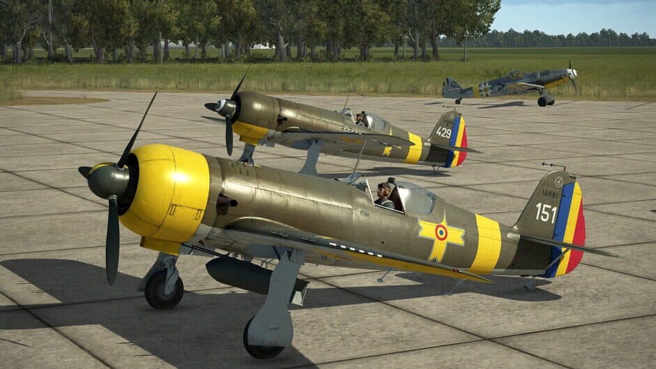 Скриншот 3 из IL-2 Sturmovik: Battle of Stalingrad - I.A.R. 80-A and 80-B Collector Planes