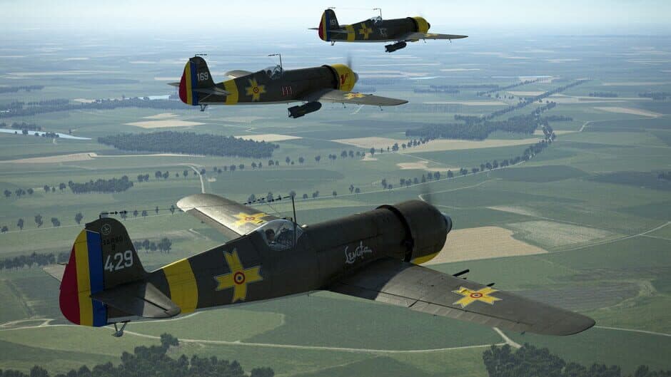 Скриншот 10 из IL-2 Sturmovik: Battle of Stalingrad - I.A.R. 80-A and 80-B Collector Planes