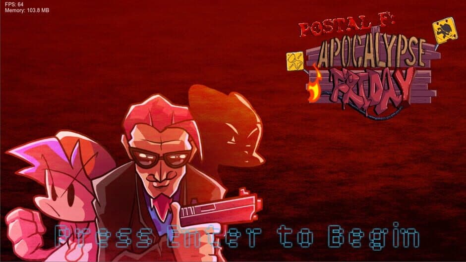 Скриншот 2 из Postal F: The Thursday Expansion - A Mod for Friday Night Funkin'.
