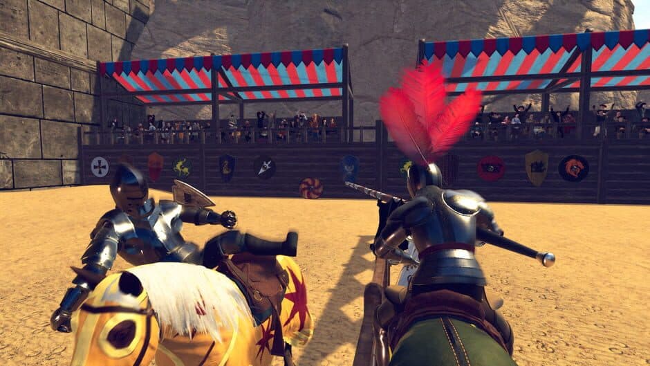 Скриншот 7 из Mounted Knights Battle: Medieval Warrior Honor Simulator