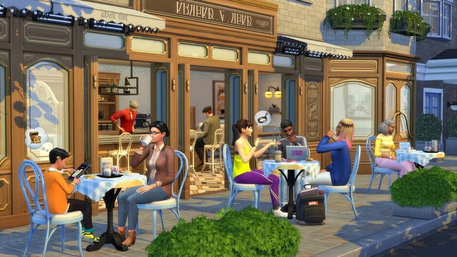 Скриншот 2 из The Sims 4: Cozy Bistro Kit