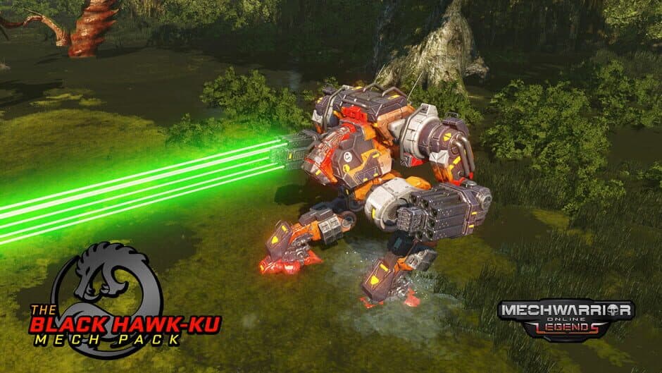 Скриншот 1 из MechWarrior Online: Black Hawk-Ku Mech Pack