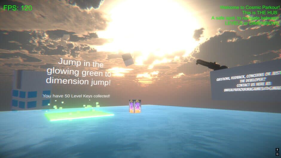 Скриншот 8 из Cosmic Parkour: Infinite Journey