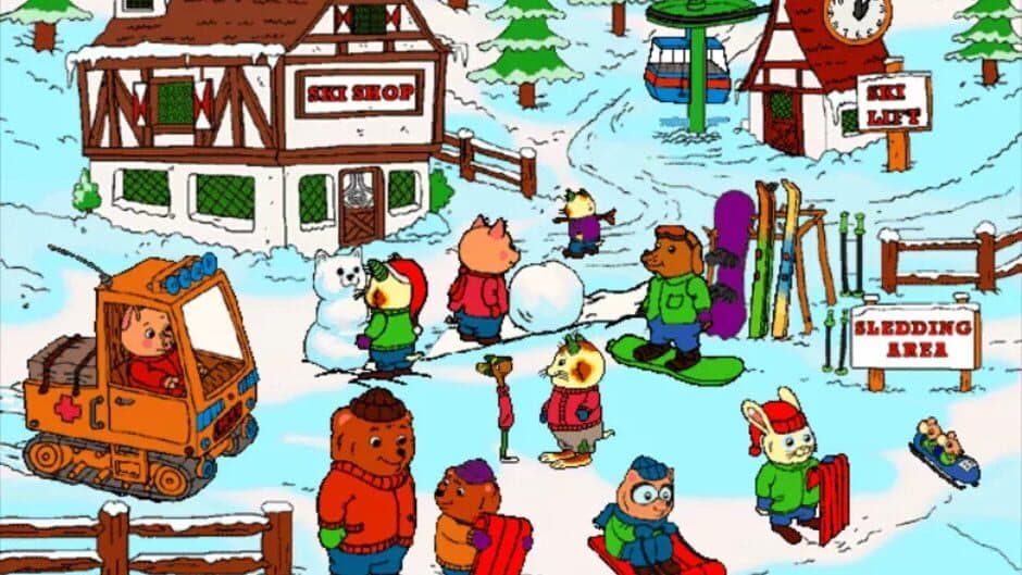 Скриншот 5 из Richard Scarry’s Busytown: Best Math Ever