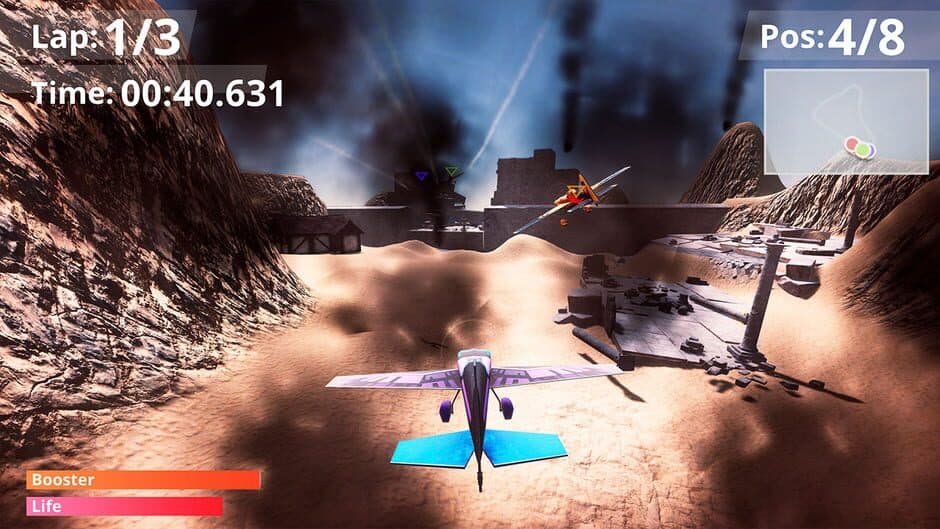 Скриншот 2 из Sky Airplane Racer: Flight & Fight Simulator