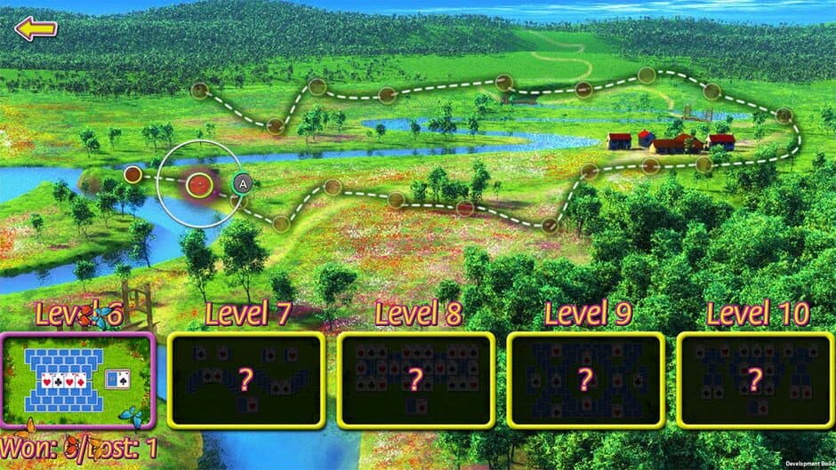 Скриншот 1 из Summer Tri-Peaks Solitaire