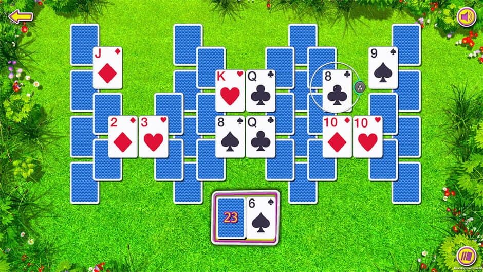 Скриншот 4 из Summer Tri-Peaks Solitaire